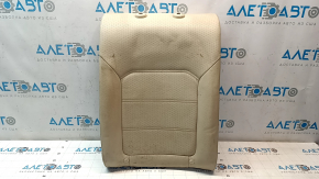 Left rear seat backrest VW Passat b8 16-19 USA beige leather, dry cleanable