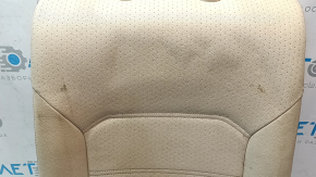 Left rear seat backrest VW Passat b8 16-19 USA beige leather, dry cleanable