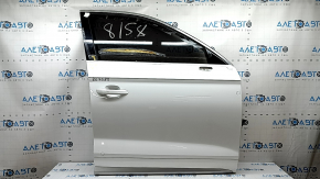 Front right door assembly for Audi Q5 80A 18-24 keyless, white LY9C, bumpers