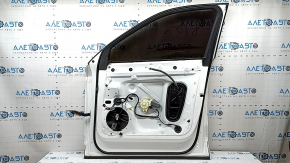 Front right door assembly for Audi Q5 80A 18-24 keyless, white LY9C, bumpers