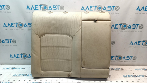 Right rear seat backrest VW Passat b8 16-19 USA beige leather, dry cleanable