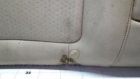 Right rear seat backrest VW Passat b8 16-19 USA beige leather, dry cleanable