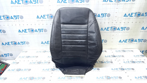 Ford C-max MK2 13-18 passenger seat back upholstery, black leather, heated