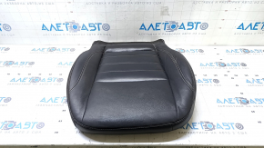 Ford C-max MK2 13-18 driver's seat cushion upholstery, black leather, heated