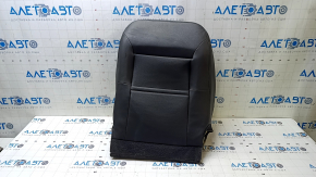 Ford C-max MK2 13-18 passenger seat back upholstery, black leather, heated, scratched