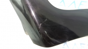 Right headlight cover for Kia Niro 17-22, large, glossy black, scratches, without cap