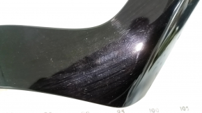 Left headlight cover for Kia Niro 17-22, large, glossy black, scratches