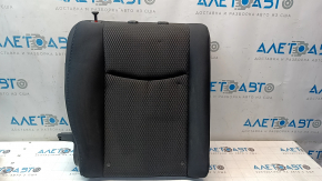 Right rear seat backrest heated, black cloth, Nissan Leaf 13-15
