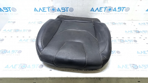 Ford Fusion mk5 13-16 passenger seat cushion upholstery, black leather, heated