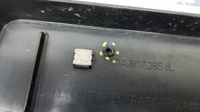 Audi Q5 80A 18-20 Front Bumper License Plate Receptacle (Non-Factory Holes)