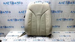 Lincoln MKC 15-16 passenger seat back upholstery, beige leather, heated