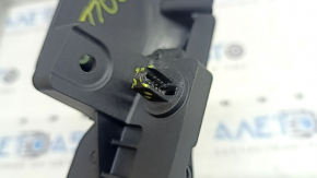 The hood release handle for the Audi Q5 80A 18-24 interior has broken fasteners.