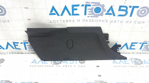 Left side center console trim for Audi Q5 80A 18-24, black, with plug, worn