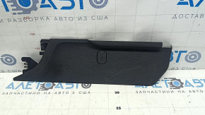 Right side center console trim for Audi Q5 80A 18-24, black, with plug, worn