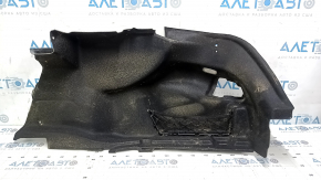 Right arch trim Mercedes C-class W205 300/400/450/43/63 15-21 black, without plug, for dry cleaning