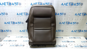 Lincoln MKC 17-19 driver's seat back trim, brown leather, tear