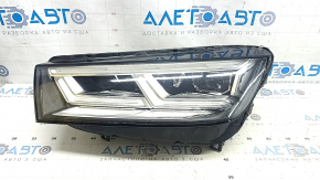 Left front headlight assembly for Audi Q5 80A 18-20 LED, sand