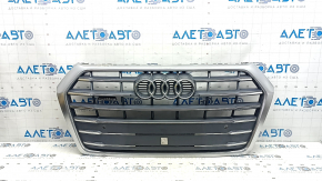 Audi Q5 80A 18-20 radiator grille assembly, with emblems, chrome, for parking sensors, sand