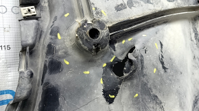 Right underbody protection for VW Atlas 18-25 is dented and torn.