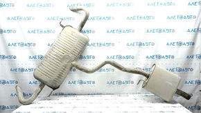 Rear muffler with barrel for VW Atlas 24-25 2.0T