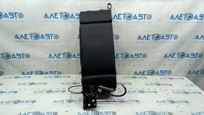 Backrest of the rear row 2 right Mazda CX-5 19-22 black leather, with perforation, with brown stitching, without a headrest, with USB, wrinkled