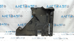 Rear left underbody protection for Audi Q5 80A 18-24, torn, dented