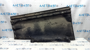 Right underbody protection of Audi Q5 80A 18-24, heat shield is torn, no fragment