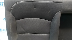 Right rear seat backrest for Chevrolet Malibu 16-23, black fabric, dents