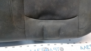 Chevrolet Malibu 16-23 rear seat cushion, black cloth, dry-cleanable