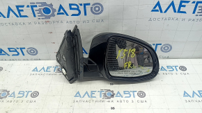 Right side mirror assembly for BMW X3 G01 18-21, 9 pins, turn signal, BSM, camera, graphite 