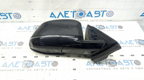 Right side mirror assembly for BMW X3 G01 18-21, 9 pins, turn signal, BSM, camera, graphite 