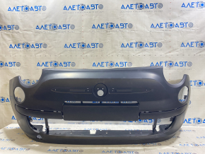Fiat 500 12-17 front bumper without moldings