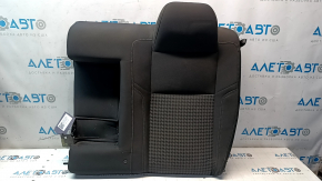 Left rear seat back for 09-14 Dodge Challenger, black faded fabric