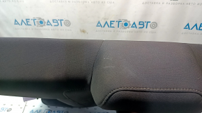 Left rear seat back for 09-14 Dodge Challenger, black faded fabric