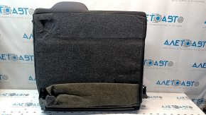Left rear seat back for 09-14 Dodge Challenger, black faded fabric