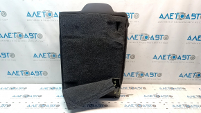 Right rear seat backrest for a 09-14 Dodge Challenger, black, faded fabric