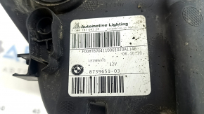 BMW X3 G01 18-21 halogen+LED front left headlight assembly, bumps, crack in mount
