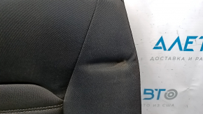 Rear seat, 2nd row, Ford Fusion mk5 2013-2015, black cloth, white stitching, needs cleaning, broken latch