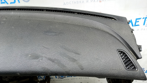 Mercedes C-class W205 19-21 black dashboard with AIRBAG, no projection, black trim, cleanable, water contact, rusty squib