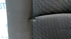 Right rear seat back for a 1919 Dodge Journey, black fabric, dented