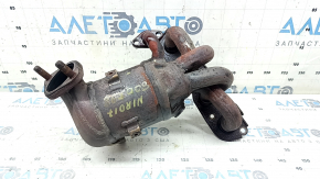 Rusty exhaust manifold with catalytic converter for Kia Niro 17-22 HEV, PHEV