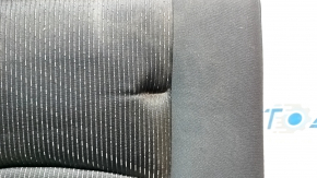 Left rear seat back for Dodge Journey 11-19, black fabric, dented