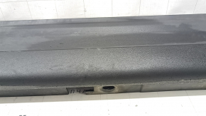 Right threshold BMW X3 G01 18-21 structure, with backlight, dented, scratches, cracks, broken fastening
