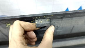 Right threshold BMW X3 G01 18-21 structure, with backlight, dented, scratches, cracks, broken fastening