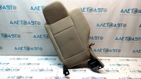Left rear seat backrest for Jeep Compass 11-16, brown cloth