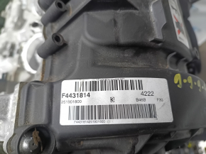 The BMW F30 17-18 B46B20B AWD 32k engine started, compression 10-10-10-10
