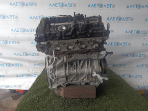 The BMW F30 17-18 B46B20B AWD 32k engine started, compression 10-10-10-10