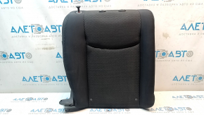 Right rear seat backrest for Nissan Leaf 13-15, black cloth