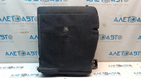 Right rear seat backrest for Nissan Leaf 13-15, black cloth