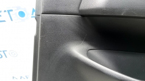 Mazda CX-5 CX-5 23-25 rear right door panel with black leather insert, black leather armrest, chrome molding, with handle, scratches, abrasions
